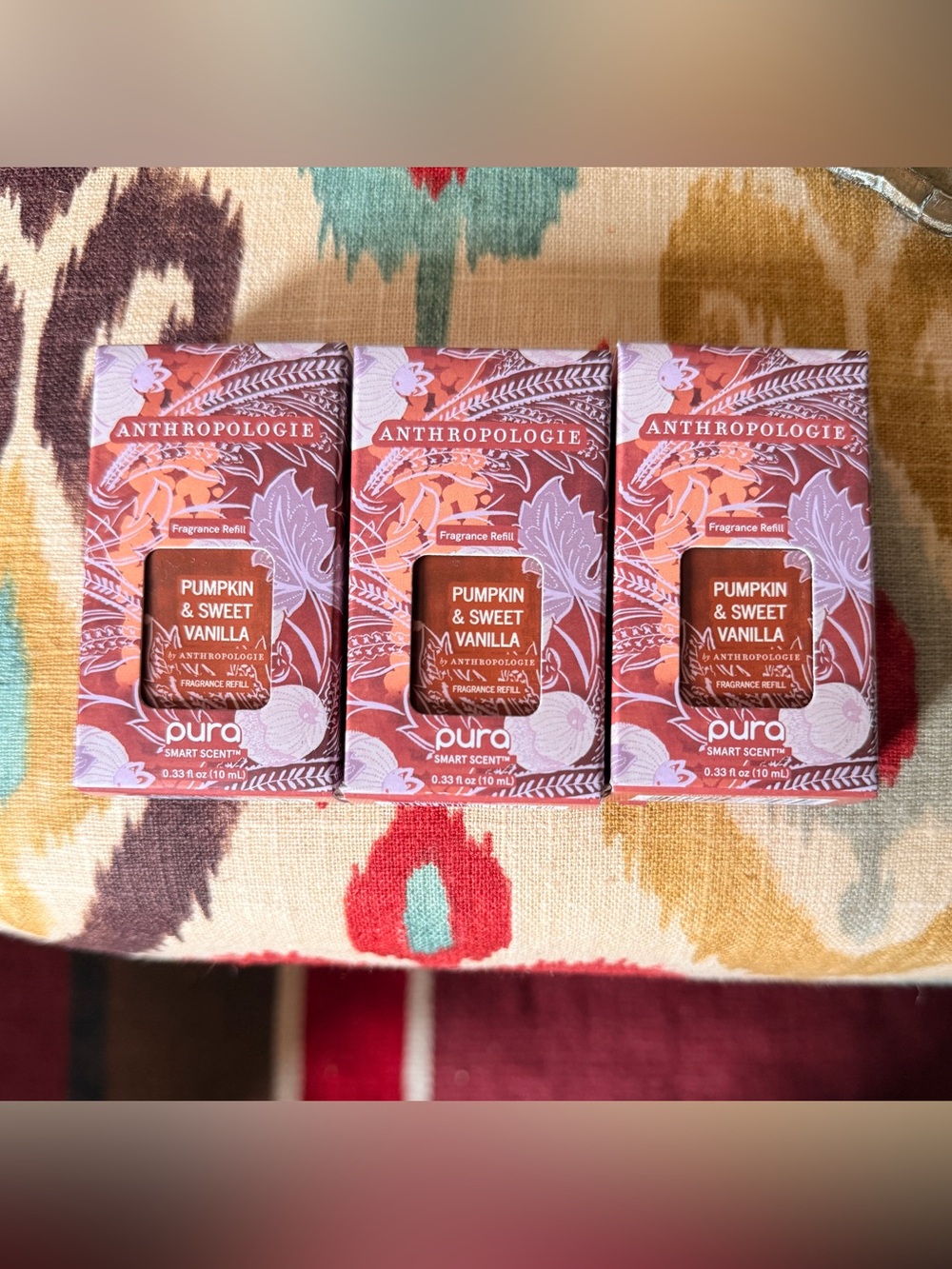 PURA x ANTHROPOLOGIE Pumpkin & Sweet Vanilla Refills Set of 3